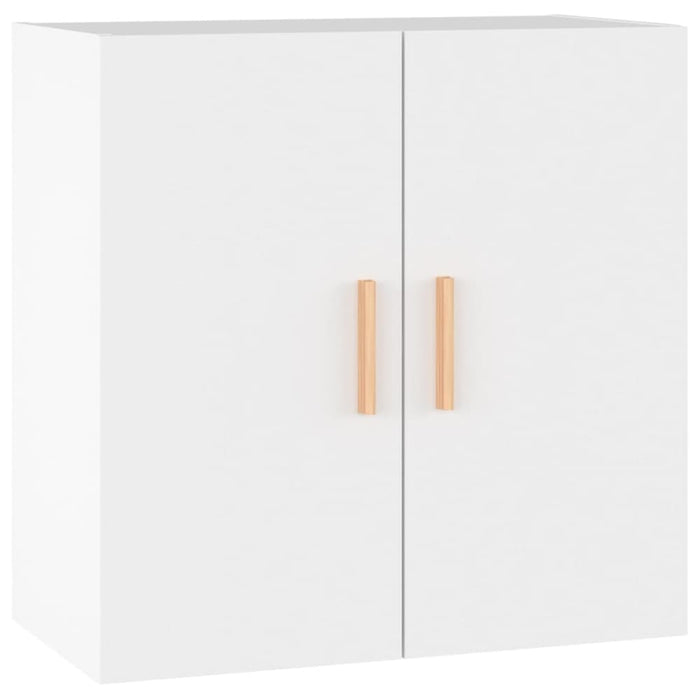 Wall Cabinet White 60x30x60 Cm Engineered Wood Noxnnn