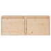 Wall Cabinets 2 Pcs 45x30x35 Cm Solid Wood Pine Notatl