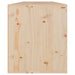 Wall Cabinets 2 Pcs 60x30x35 Cm Solid Wood Pine Notaal