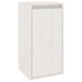 Wall Cabinets 2 Pcs White 30x30x60 Cm Solid Wood Pine Notann