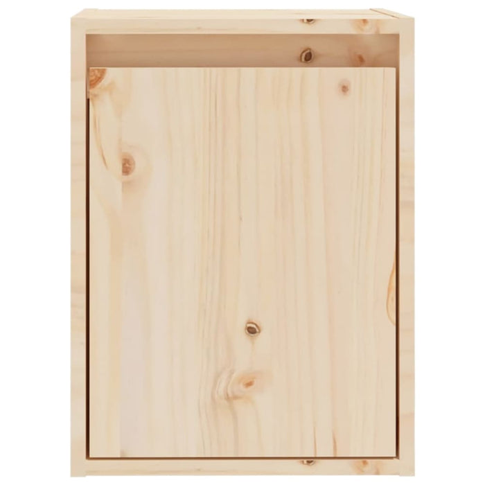 Wall Cabinets 2pcs 30x30x40 Cm Solid Wood Pine Notail
