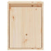 Wall Cabinets 2pcs 30x30x40 Cm Solid Wood Pine Notail