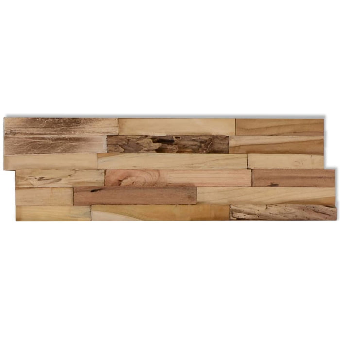 Wall Cladding Panels 10 Pcs 1.03 M² Recycled Teak Wood