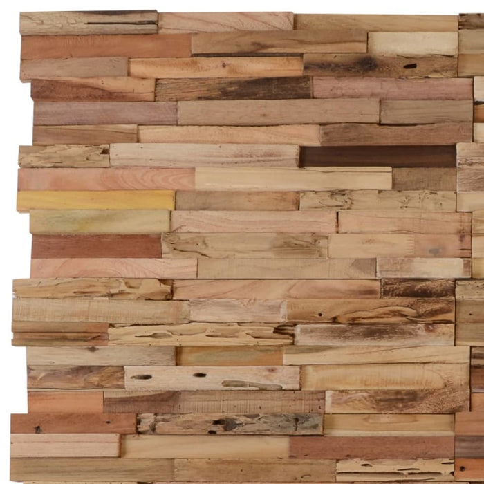 Wall Cladding Panels 10 Pcs 1.03 M² Recycled Teak Wood