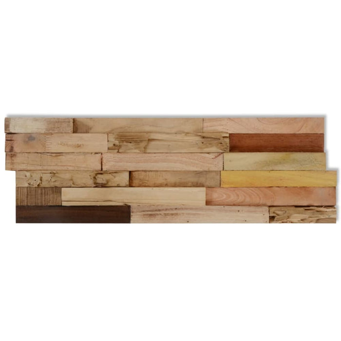 Wall Cladding Panels 10 Pcs 1.03 M² Recycled Teak Wood