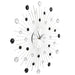 Wall Clock with Quartz Movement Modern Design 50 Cm Pblao
