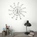 Wall Clock With Quartz Movement Modern Design 50 Cm Pblat