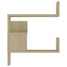 Wall Corner Shelves 2 Pcs Sonoma Oak 40x40x50 Cm Chipboard