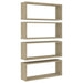 Wall Cube Shelves 4 Pcs Sonoma Oak Chipboard Nbioat