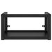 Wall-mounted Bathroom Washbasin Frame Black 59x38x31 Cm