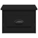 Wall-mounted Bedside Cabinet Black 41.5x36x28cm Noltin