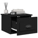 Wall-mounted Bedside Cabinet Black 41.5x36x28cm Noltin