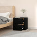 Wall-mounted Bedside Cabinet Black 50x36x47 Cm Nolnpi