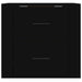 Wall-mounted Bedside Cabinet Black 50x36x47 Cm Nolnpi