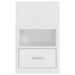 Wall-mounted Bedside Cabinet High Gloss White Noobok