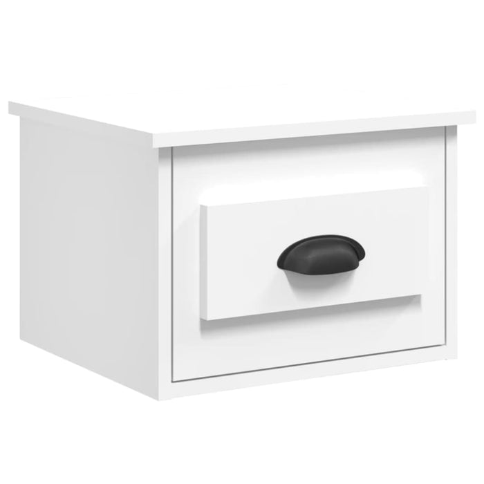 Wall-mounted Bedside Cabinet White 41.5x36x28cm Noltil