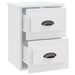 Wall-mounted Bedside Cabinet White 41.5x36x53cm Noltkx