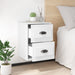 Wall-mounted Bedside Cabinet White 41.5x36x53cm Noltkx