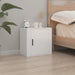 Wall-mounted Bedside Cabinet White 50x30x47 Cm Nolnla