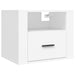 Wall-mounted Bedside Cabinet White 50x36x40 Cm Nolnnb