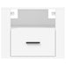 Wall-mounted Bedside Cabinet White 50x36x40 Cm Nolnnb