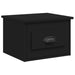 Wall-mounted Bedside Cabinets 2 Pcs Black 41.5x36x28cm