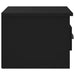 Wall-mounted Bedside Cabinets 2 Pcs Black 41.5x36x28cm
