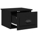 Wall-mounted Bedside Cabinets 2 Pcs Black 41.5x36x28cm