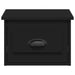 Wall-mounted Bedside Cabinets 2 Pcs Black 41.5x36x28cm