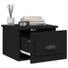 Wall-mounted Bedside Cabinets 2 Pcs Black 41.5x36x28cm