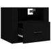 Wall-mounted Bedside Cabinets 2 Pcs Black 50x36x40 Cm Nolnnt