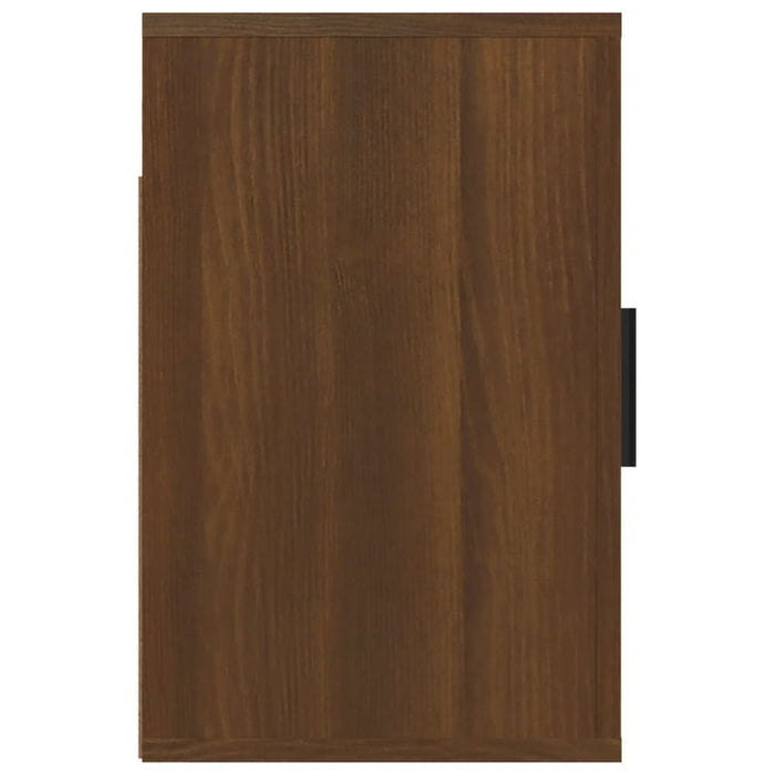 Wall-mounted Bedside Cabinets 2 Pcs Brown Oak 50x30x47 Cm