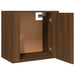 Wall-mounted Bedside Cabinets 2 Pcs Brown Oak 50x30x47 Cm