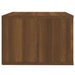Wall-mounted Bedside Cabinets 2 Pcs Brown Oak 50x36x25 Cm