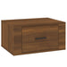 Wall-mounted Bedside Cabinets 2 Pcs Brown Oak 50x36x25 Cm