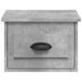 Wall-mounted Bedside Cabinets 2 Pcs Concrete Grey