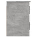 Wall-mounted Bedside Cabinets 2 Pcs Concrete Grey