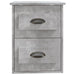Wall-mounted Bedside Cabinets 2 Pcs Concrete Grey