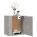 Wall-mounted Bedside Cabinets 2 Pcs Concrete Grey 50x30x47