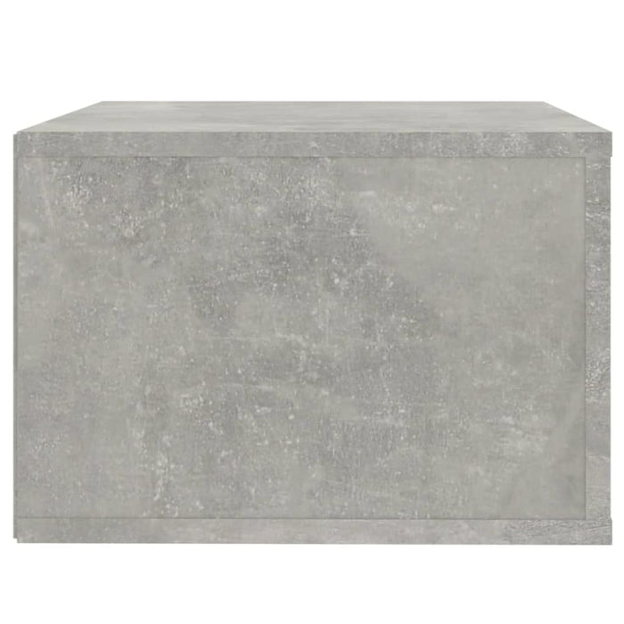 Wall-mounted Bedside Cabinets 2 Pcs Concrete Grey 50x36x25