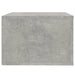 Wall-mounted Bedside Cabinets 2 Pcs Concrete Grey 50x36x25