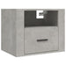 Wall-mounted Bedside Cabinets 2 Pcs Concrete Grey 50x36x40