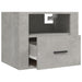 Wall-mounted Bedside Cabinets 2 Pcs Concrete Grey 50x36x40