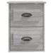 Wall-mounted Bedside Cabinets 2 Pcs Grey Sonoma