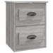 Wall-mounted Bedside Cabinets 2 Pcs Grey Sonoma