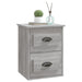 Wall-mounted Bedside Cabinets 2 Pcs Grey Sonoma