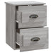 Wall-mounted Bedside Cabinets 2 Pcs Grey Sonoma