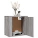 Wall-mounted Bedside Cabinets 2 Pcs Grey Sonoma 50x30x47 Cm