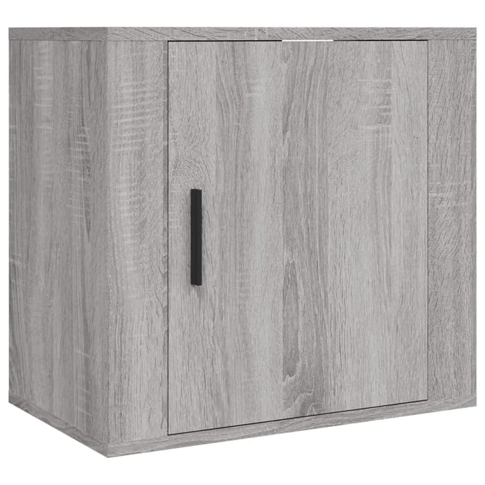 Wall-mounted Bedside Cabinets 2 Pcs Grey Sonoma 50x30x47 Cm