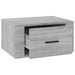 Wall-mounted Bedside Cabinets 2 Pcs Grey Sonoma 50x36x25 Cm